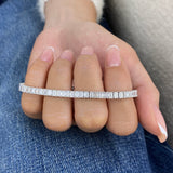 Diamond Tennis Bracelet 7.5 ct White Gold