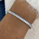 Diamond Tennis Bracelet 7.5 ct White Gold