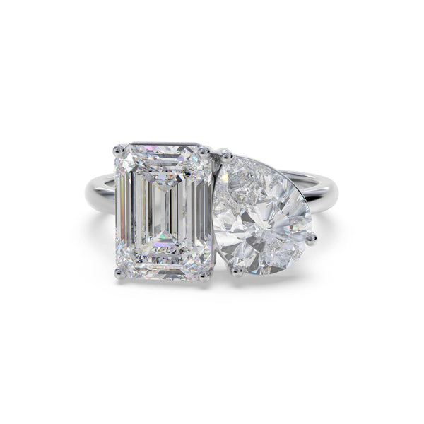 Elegantine Engagement Ring 2 carat, 18K gold