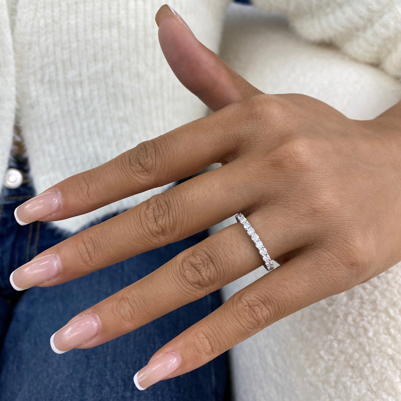 Diamond Eternity Ring 1.50 ct White Gold