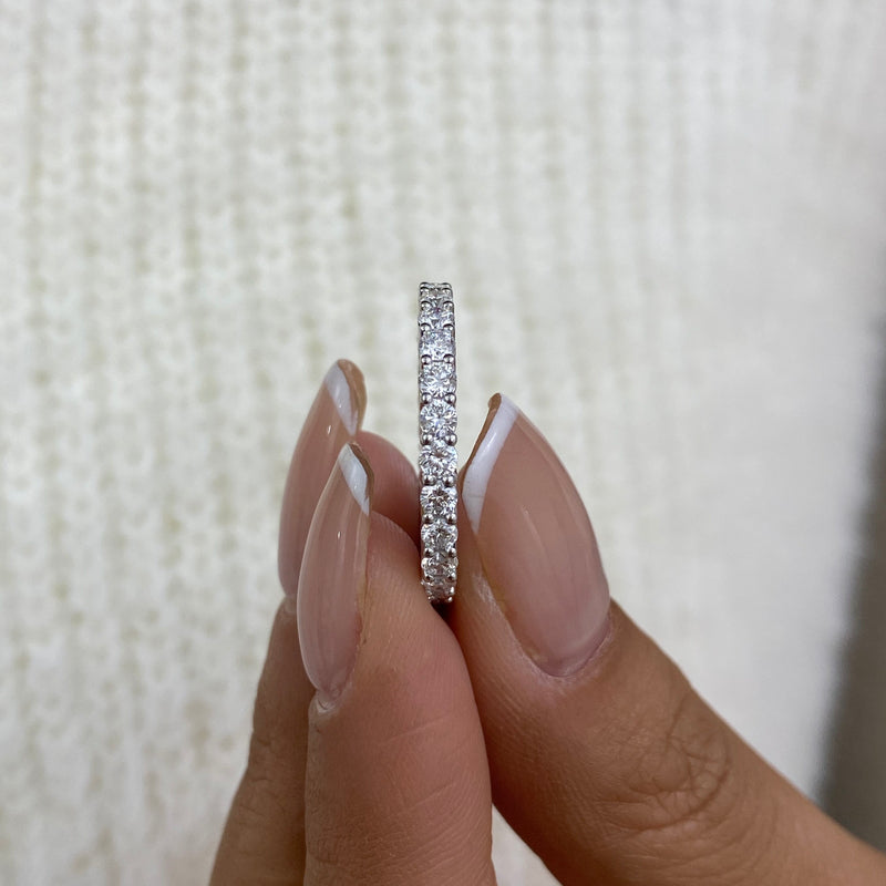 Diamond Eternity Ring 1.50 ct White Gold