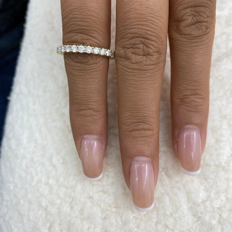 Diamond Eternity Ring 1.50 ct Yellow Gold