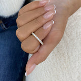 Diamond Eternity Ring 1.50 ct Yellow Gold