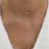 Diamond Pendant Necklace 2 ct Yellow Gold