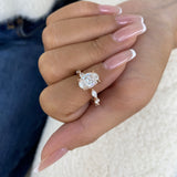 Arvion Ring 2.8 ct TCW , Solid Gold 14k