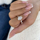 Arvion Ring 2.8 ct TCW , Solid Gold 14k