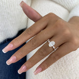 Arvion Ring 2.8 ct TCW , Solid Gold 14k