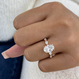 Arvion Ring 2.8 ct TCW , Solid Gold 14k