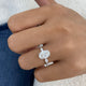 Eiravelle Diamond Engagement Ring White Gold 18k