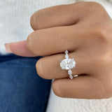 Eiravelle Diamond Engagement Ring White Gold 18k