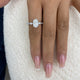 Eiravelle Ring 2.8 ct TCW , Solid Gold 14k