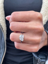 Elegantine Engagement Ring 3.04 carat, 18K gold