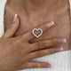 Diamond Pendant Necklace 1.46 ct White Gold