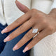 Vionne Diamond Engagement Ring White Gold 18k