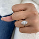 Vionne Diamond Engagement Ring White Gold 18k