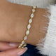 Diamond Tennis Bracelet 3.7 ct Yellow Gold