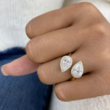 Lyvienne Diamond Engagement Ring Yellow Gold 18k