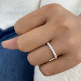 Diamond Eternity Ring 1.34 ct Rose Gold