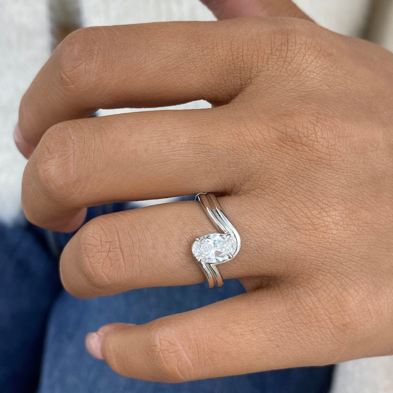 Novera Diamond Engagement Ring White Gold 18k