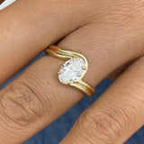 Engagement Ring 1 Carat Yellow Gold