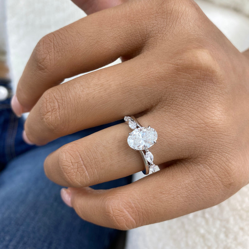 diamond hoop earrings