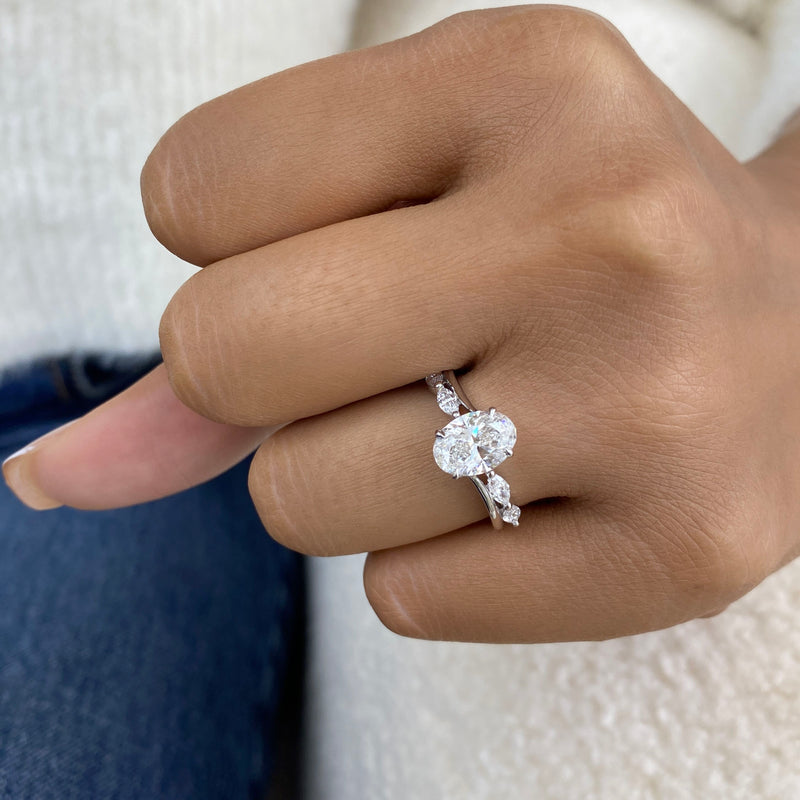 diamond hoop earrings