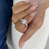 diamond hoop earrings