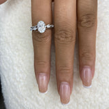 diamond hoop earrings