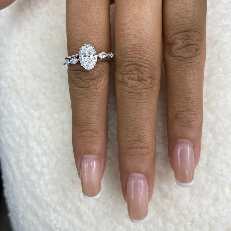 diamond hoop earrings