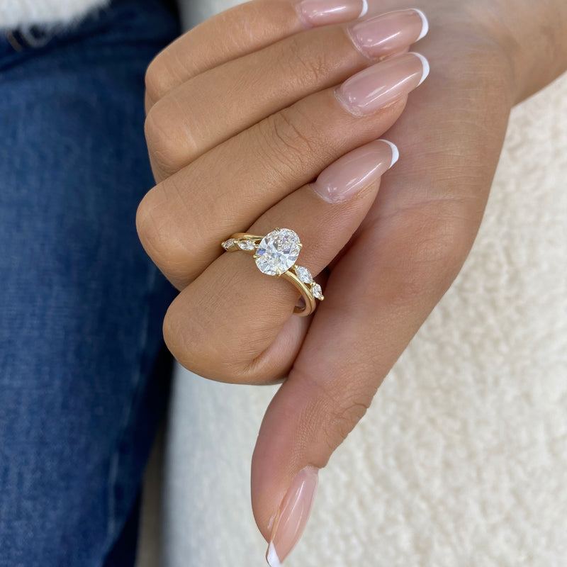 Liora Diamond Engagement Ring Yellow Gold 18k