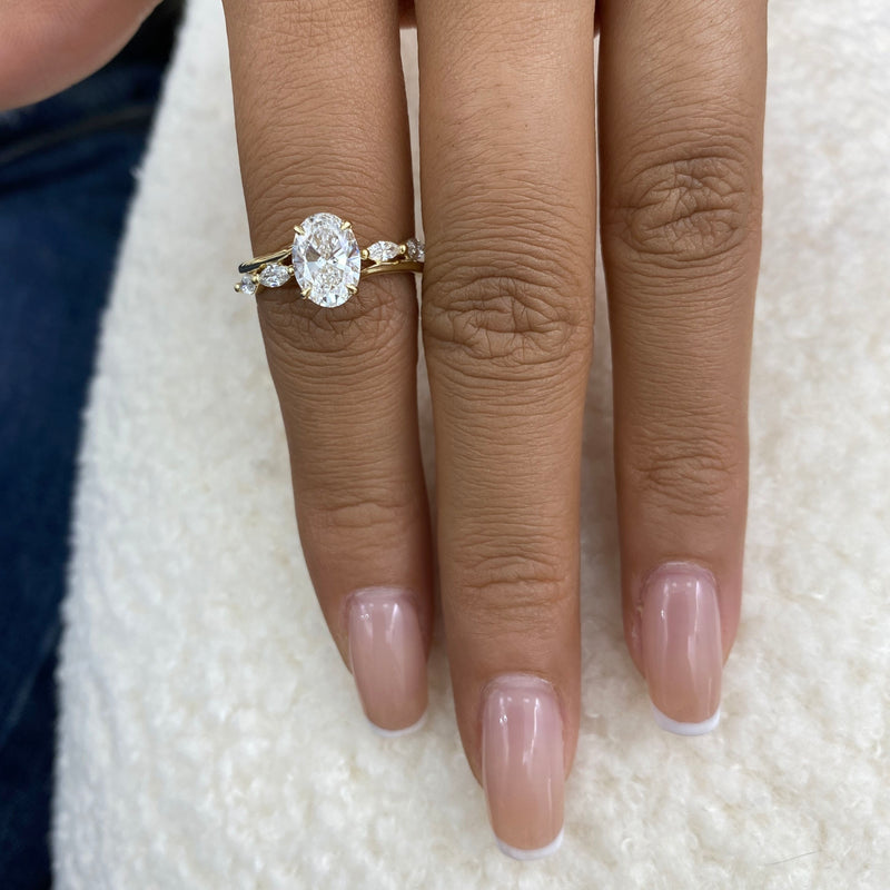 Liora Diamond Engagement Ring Yellow Gold 18k