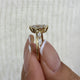 Amarisse Diamond Engagement Ring Yellow Gold 18k
