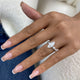 Evaria Diamond Engagement Ring White Gold 18k