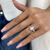 Celara Diamond Engagement Ring White Gold 18k