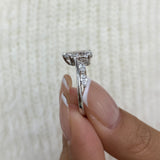 Celara Diamond Engagement Ring White Gold 18k