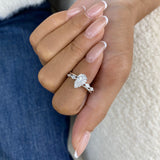 Celara Diamond Engagement Ring White Gold 18k