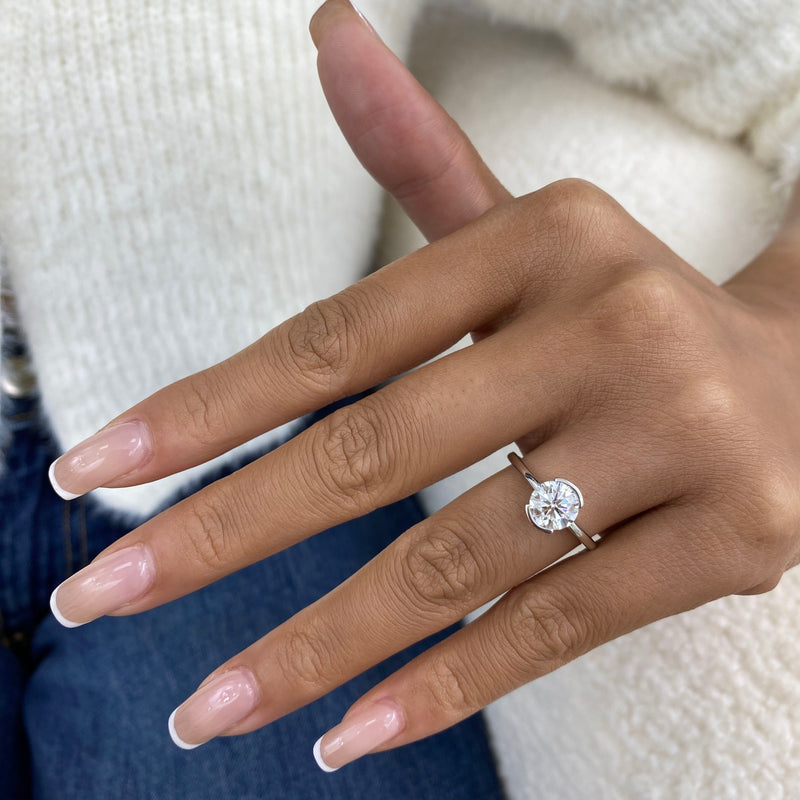 Amoria Diamond Engagement Ring White Gold 18k