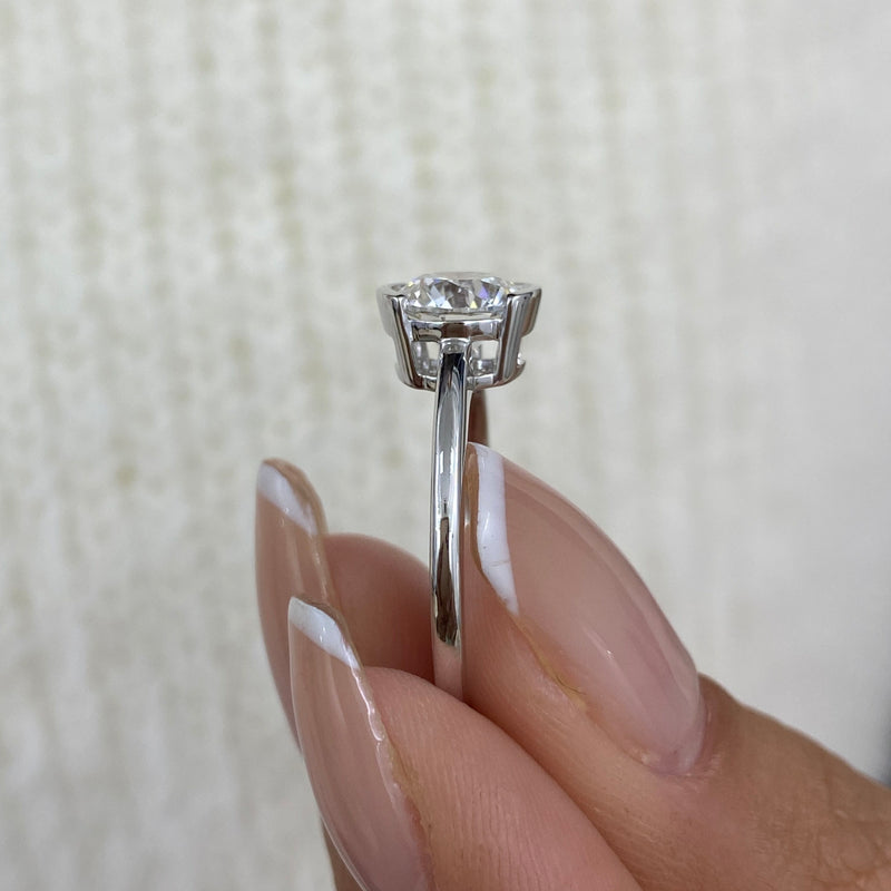 Amoria Diamond Engagement Ring White Gold 18k