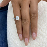 Amoria Diamond Engagement Ring White Gold 18k
