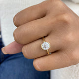 Selara Diamond Engagement Ring 1.5 ct Yellow Gold