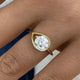Engagement Ring 1.50 Carat Yellow Gold