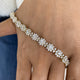 Diamond Tennis Bracelet 6.69 ct Yellow Gold