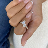 Calyra Diamond Engagement Ring Yellow Gold 18k