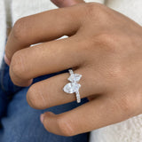 Engagement Ring 1.73 Carat White Gold
