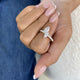 Diamond 2 Stone Ring 1.46 ct Rose Gold
