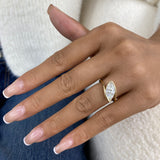 Astrielle Diamond Engagement Ring Yellow Gold 18k