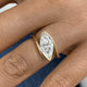 Engagement Ring 2 Carat Yellow Gold