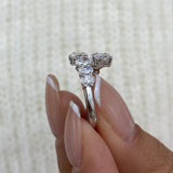 Diamond Band Ring 1.93 ct White Gold