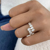 Diamond Band Ring 1.93 ct Yellow Gold