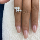 Diamond Band Ring 1.93 ct Yellow Gold